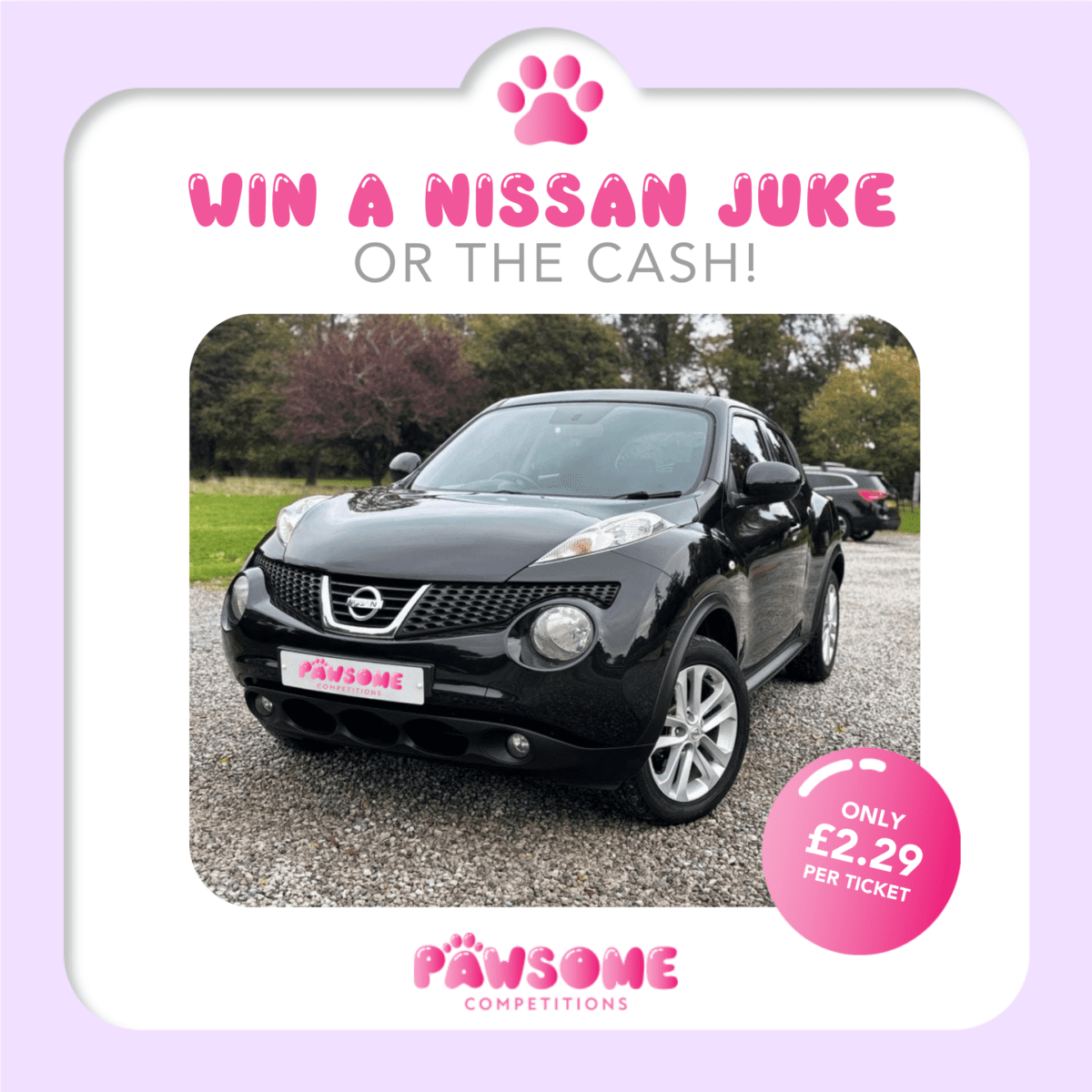 WIN A NISSAN JUKE ✨