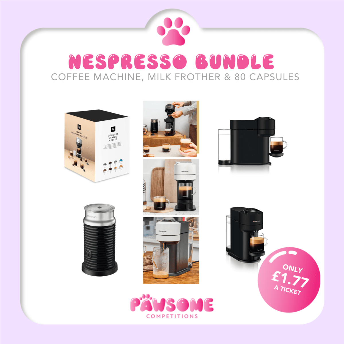 WIN A Nespresso Bundle!