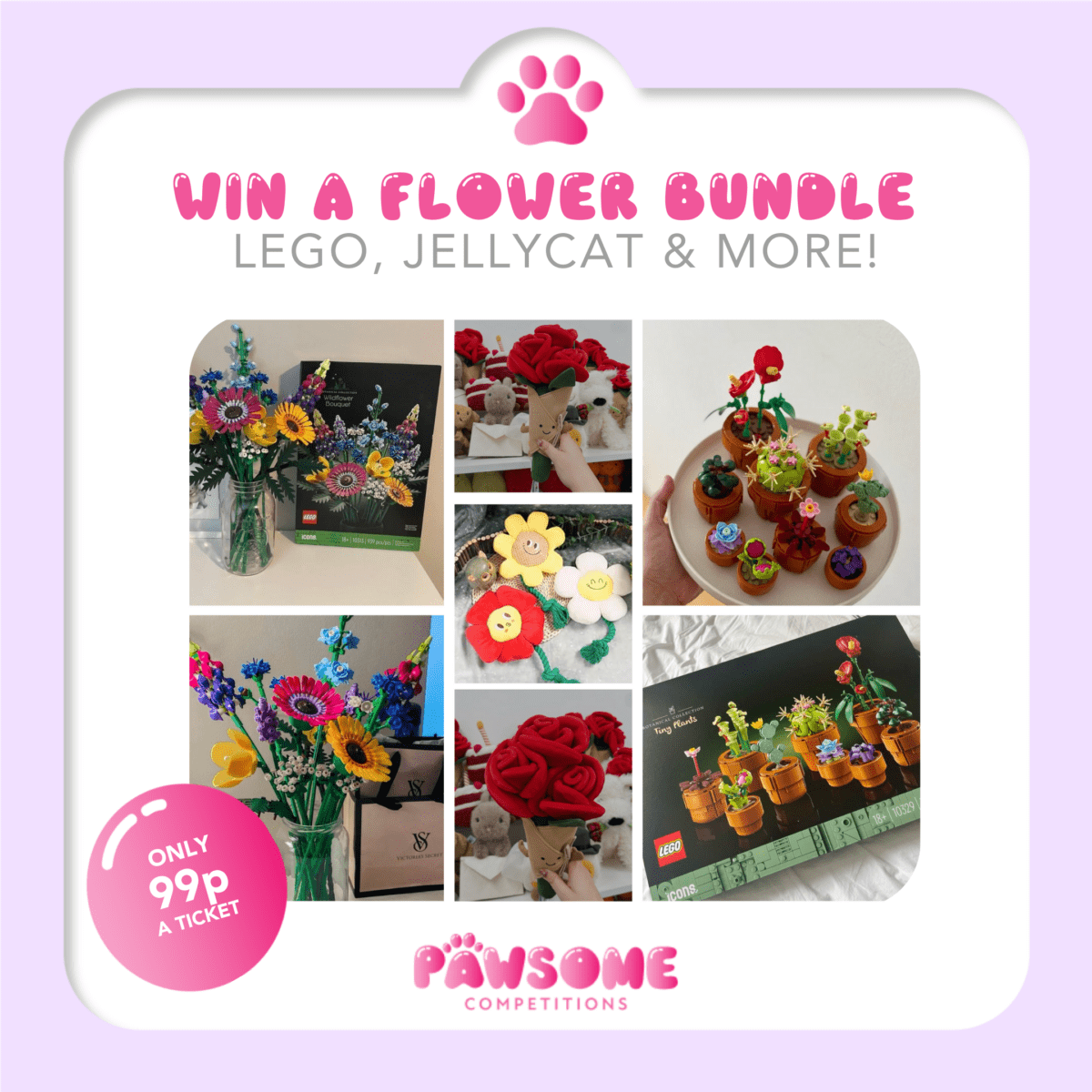 WIN A 'FLOWER' BUNDLE! 💐