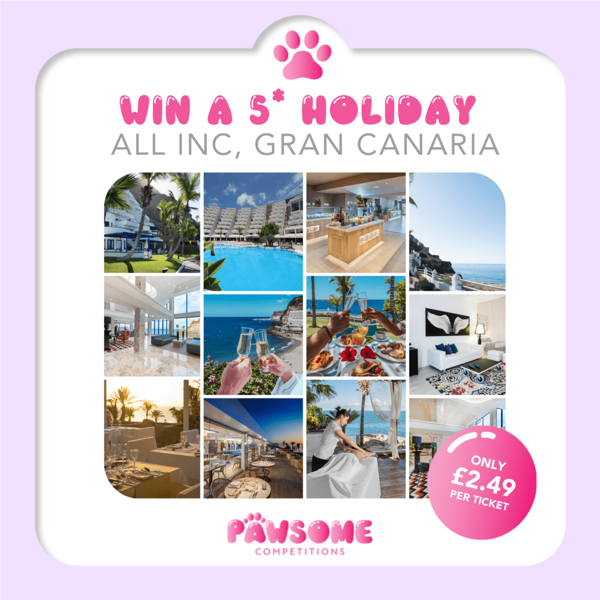 WIN A 5* All Inclusive Holiday For Two