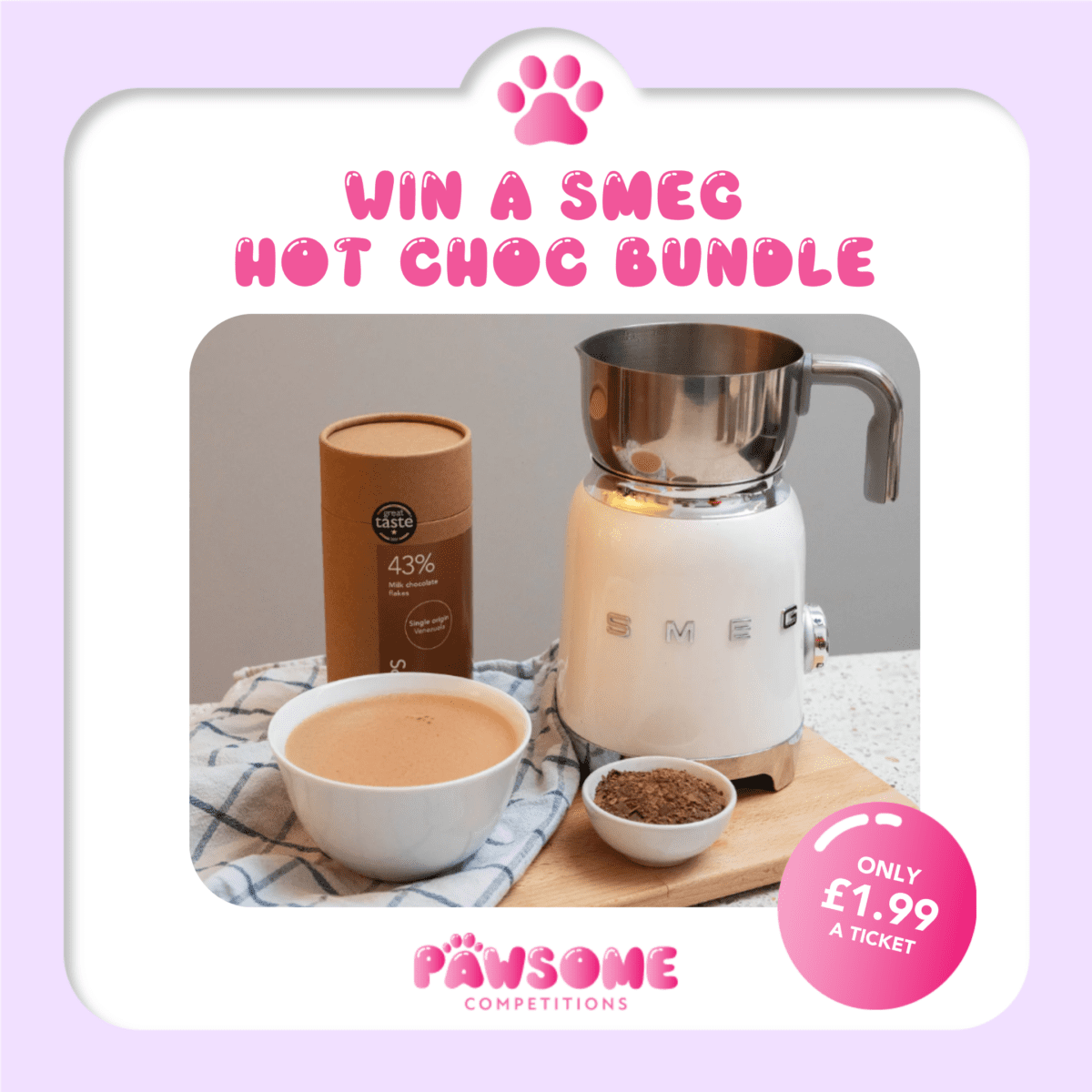 WIN A Smeg Hot Chocolate Bundle