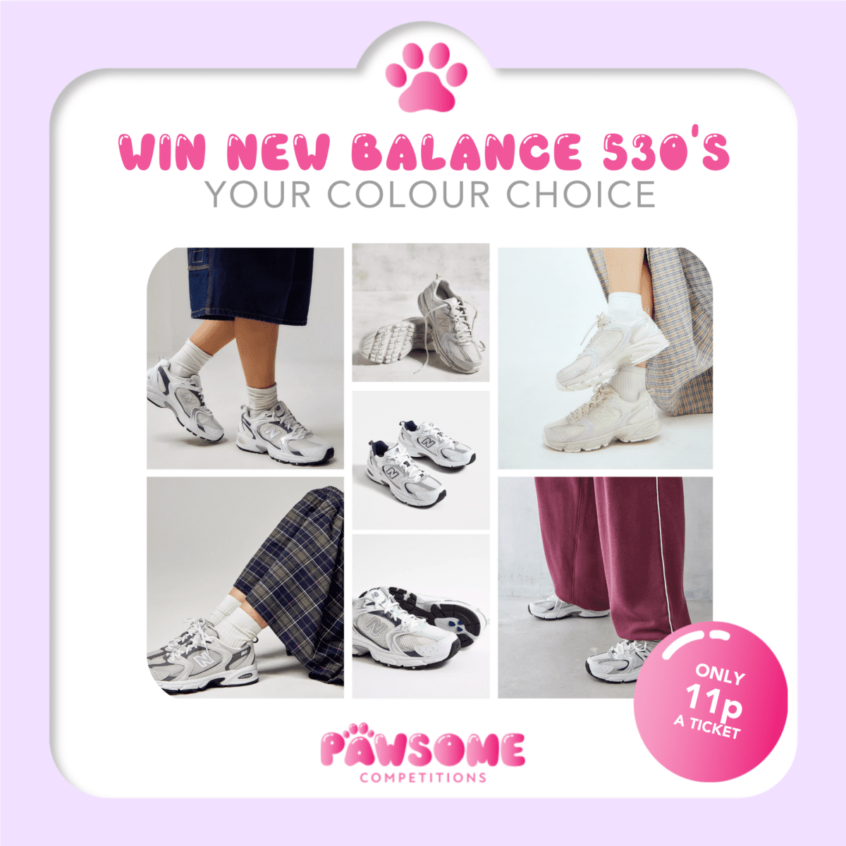 WIN New Balance 530 Trainers
