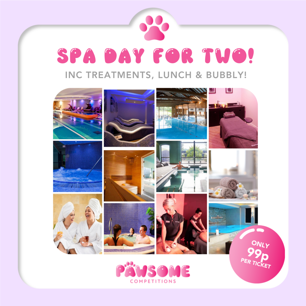 WIN A Bannatyne Spa Day for Two