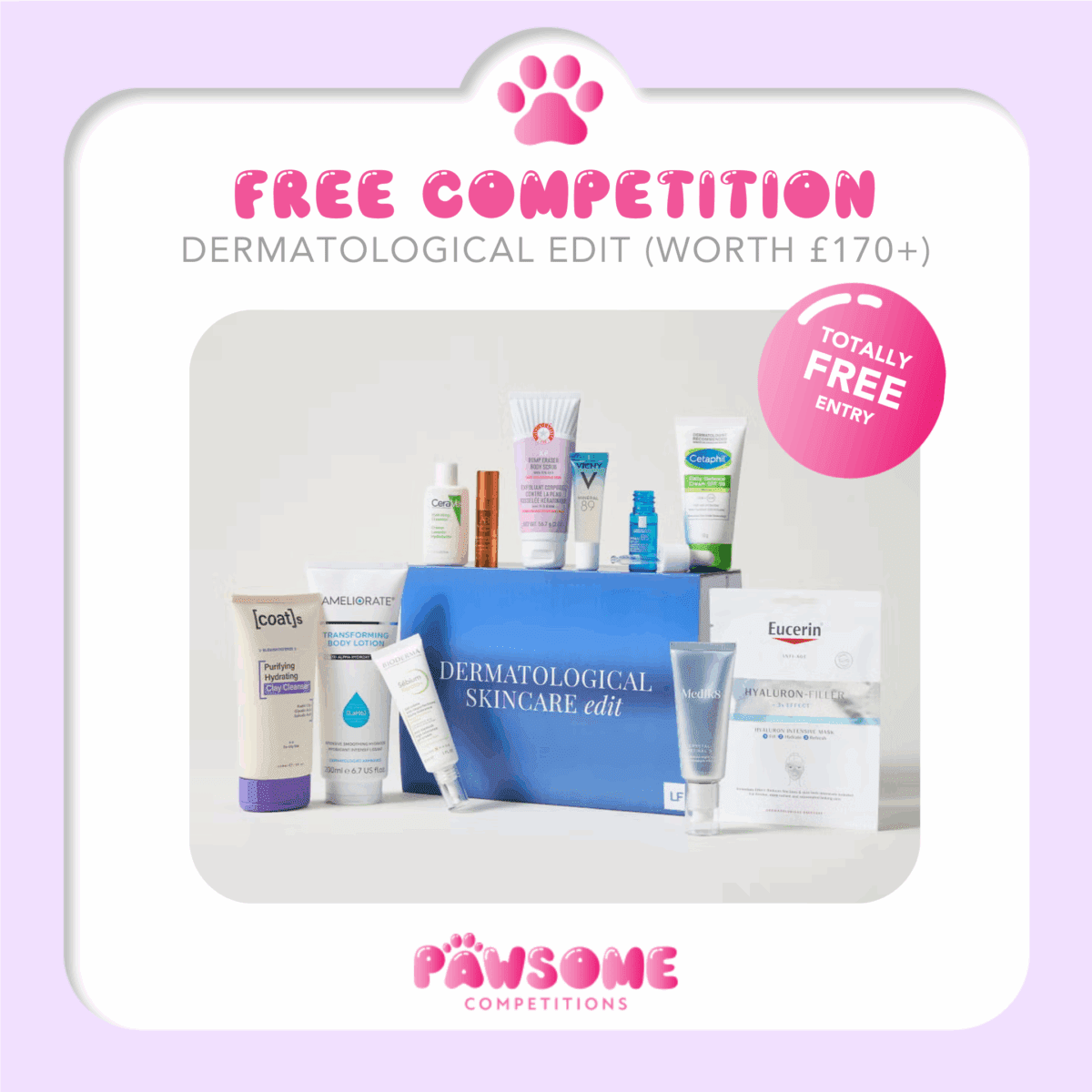 FREE ENTRY - The Dermatological Edit (Worth £170+)