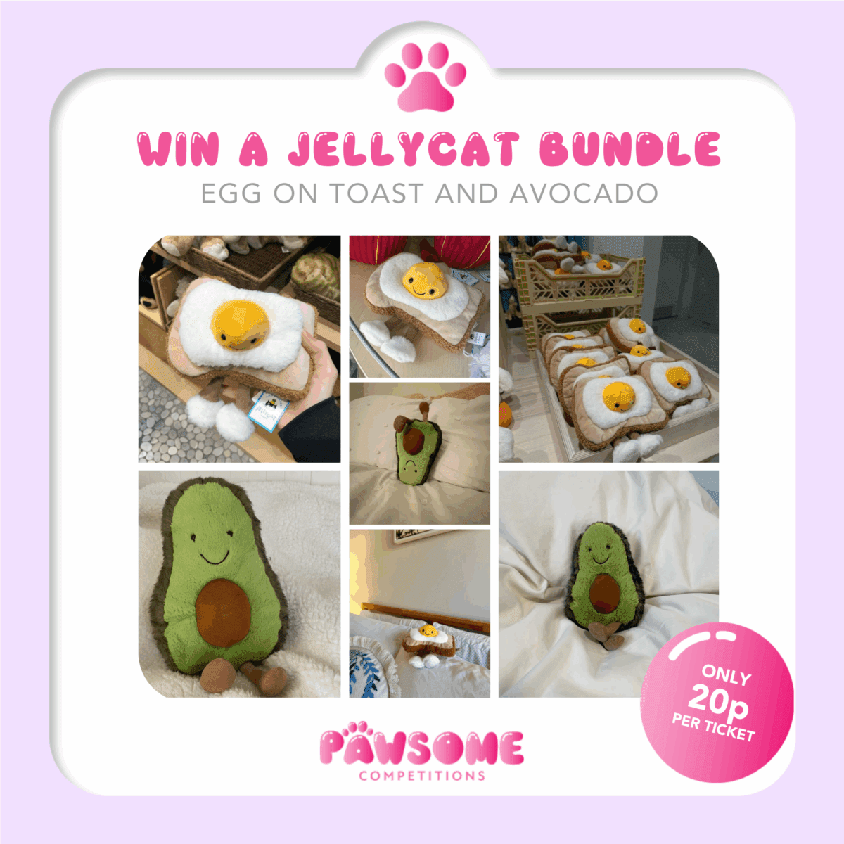 WIN A Jellycat Breakfast Bundle