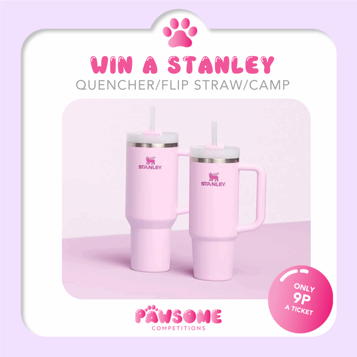 WIN A NEW Stanley Camp/Quencher/Flip Straw