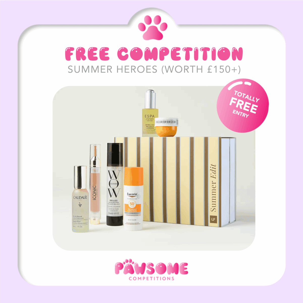 FREE ENTRY - Summer Heroes Edit (Worth £150)