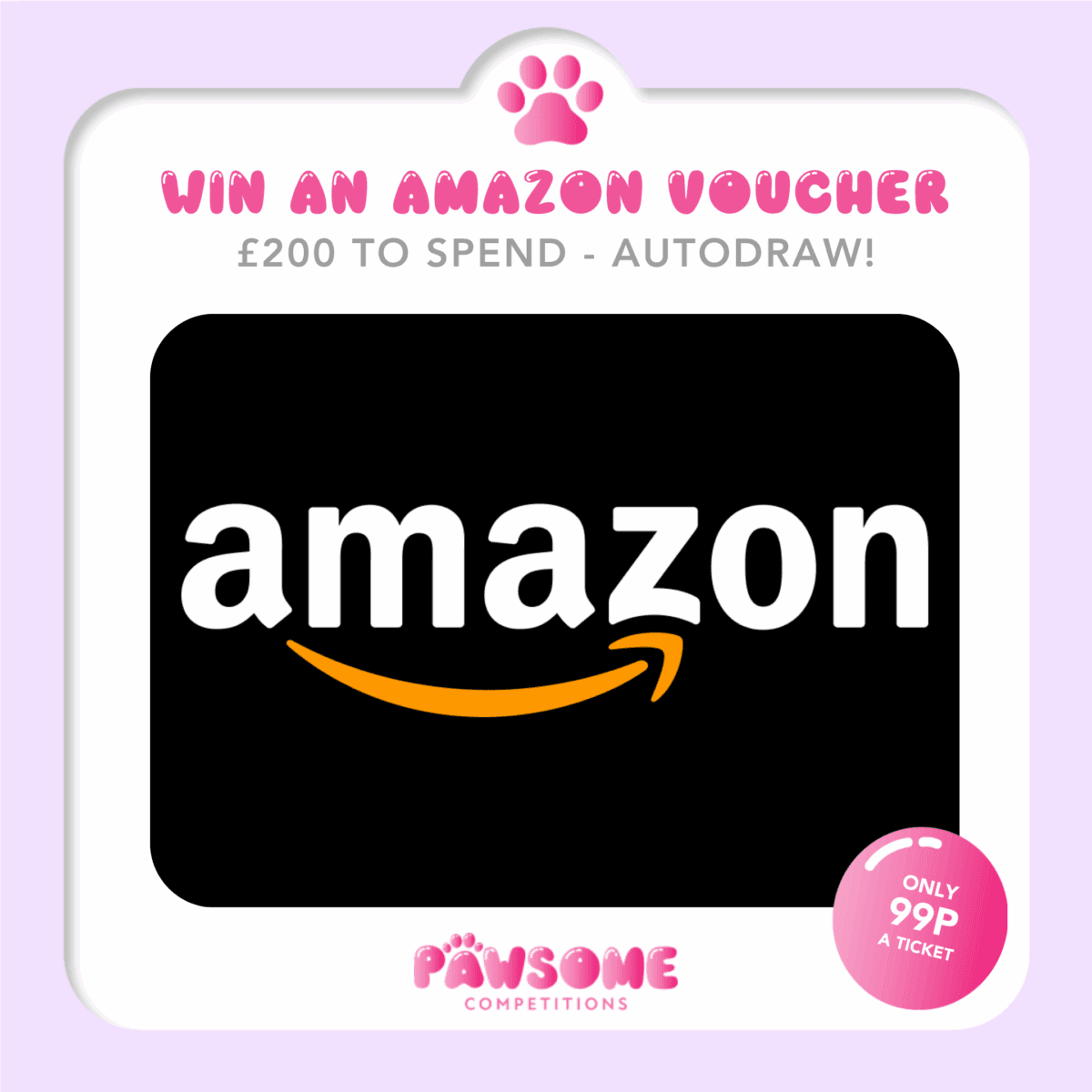 AUTODRAW - WIN A £200 AMAZON VOUCHER