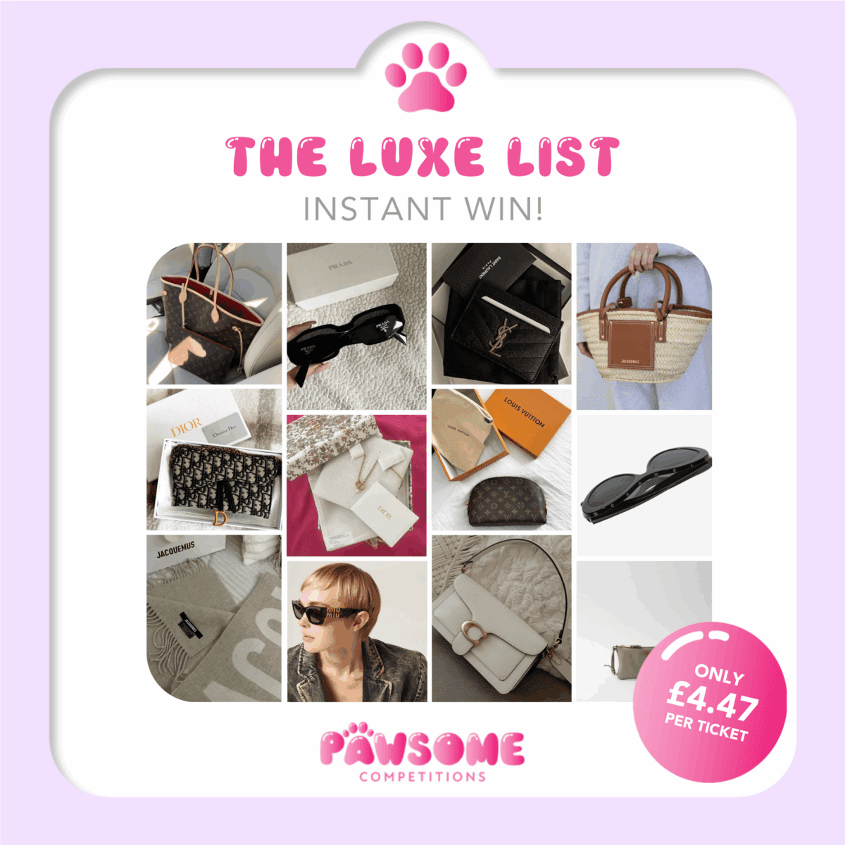 INSTANT WIN - THE LUXE LIST 💛
