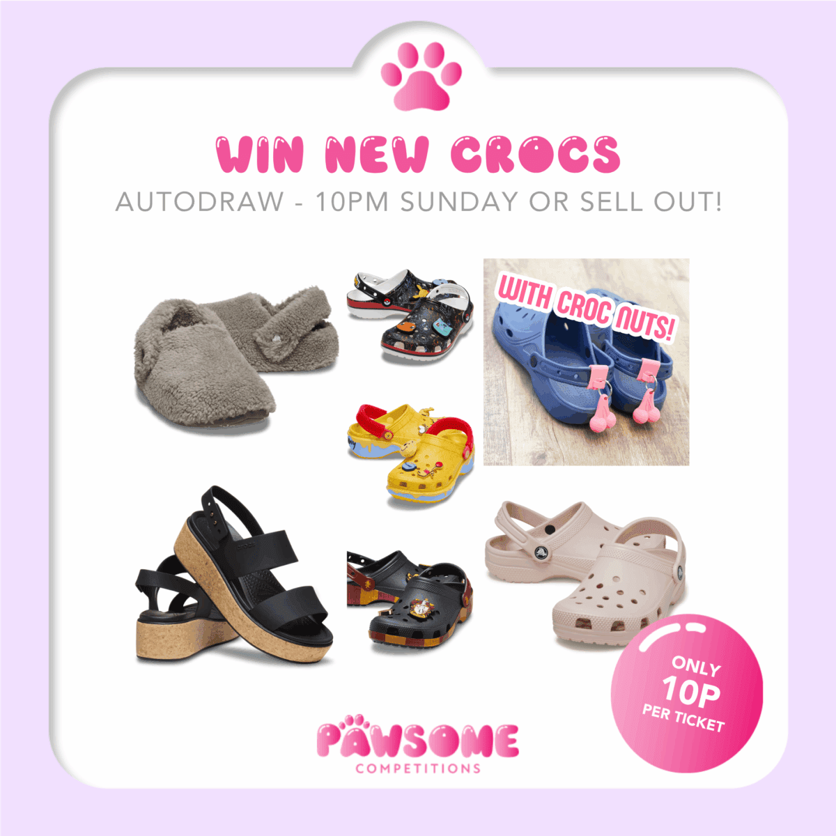 AUTODRAW - WIN New Crocs!