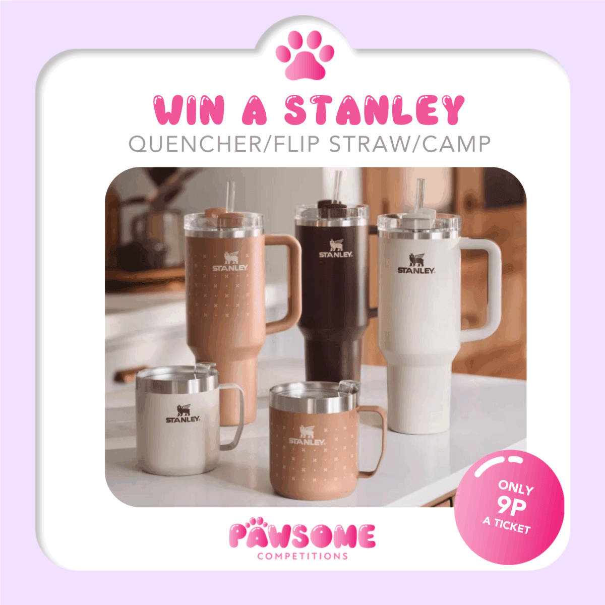 WIN A NEW Stanley Camp/Quencher/Flip Straw