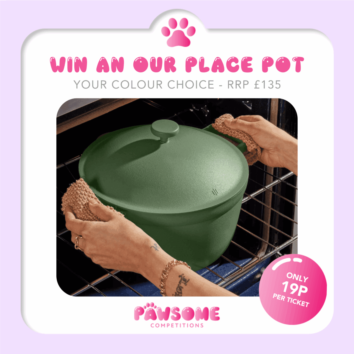 Win an Our Place Perfect Non-Stick Ceramic Pot