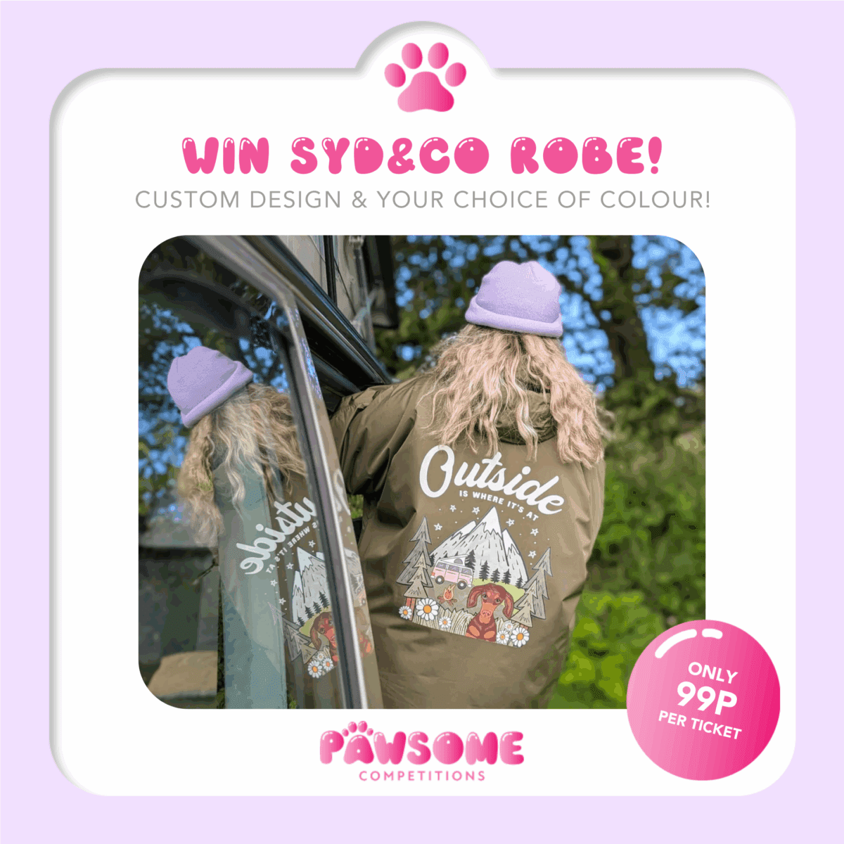 WIN A Syd & Co Custom Changing Robe