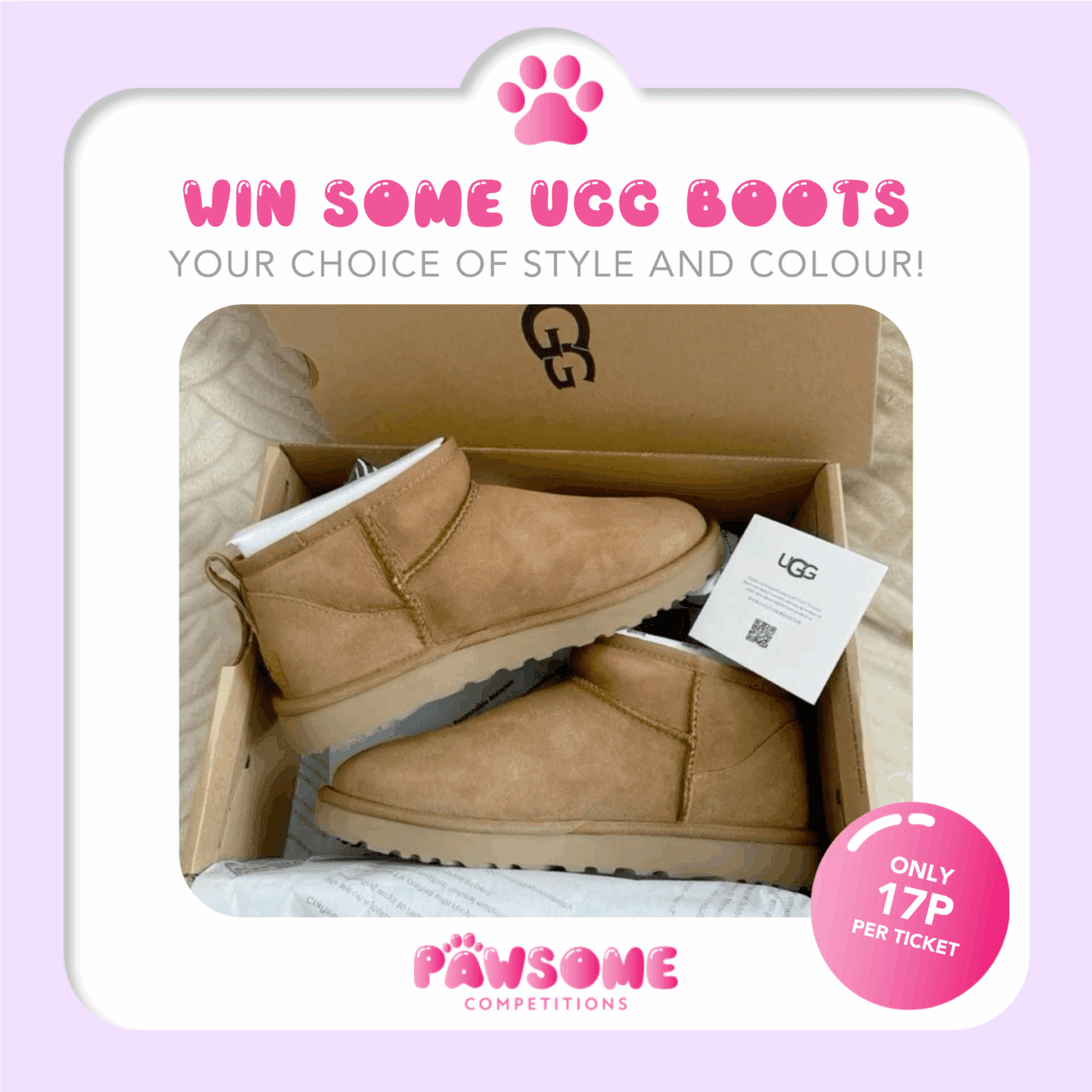 WIN A Pair Of Ugg Boots