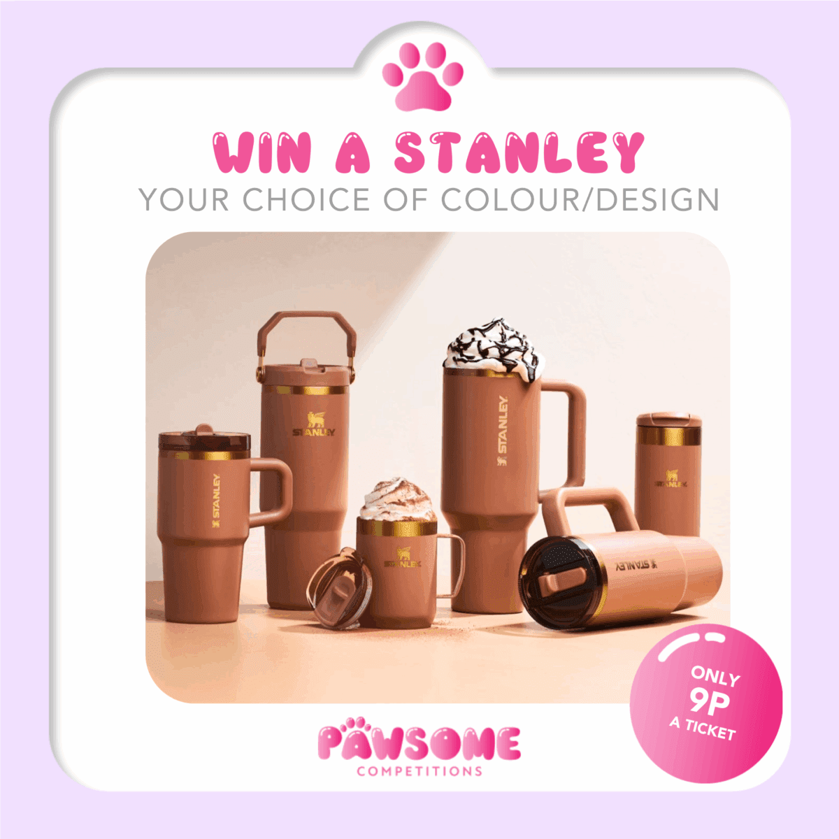 AUTODRAW - WIN A NEW Stanley Camp/Quencher/Flip Straw