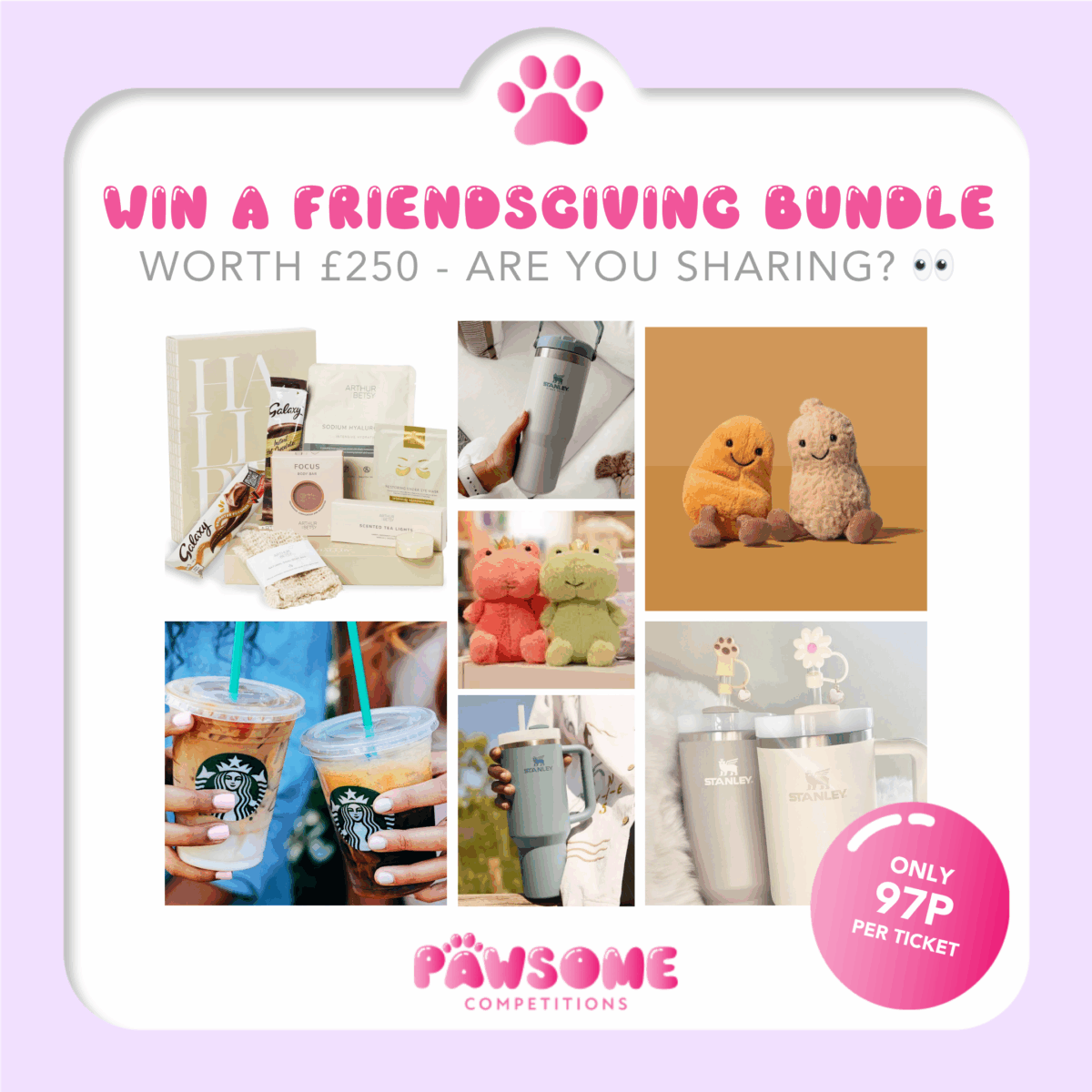 Win This £250+ 'Friendsgiving' Bundle 👩🏼‍🤝‍👩 - Pawsome Competitions