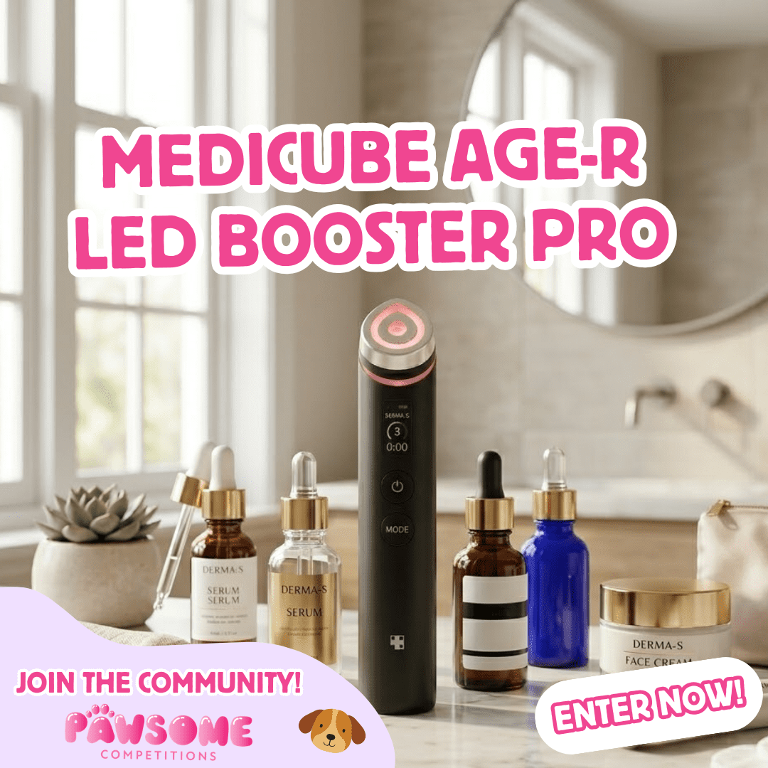 WIN A Medicube AGE R LED Booster Pro Pawsome Competitions WIN A Medicube AGE R LED Booster Pro Pawsome Competitions