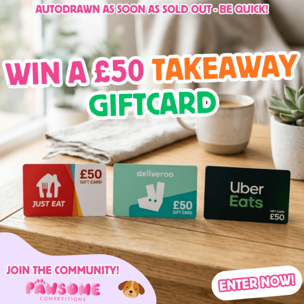 AUTODRAW – WIN A £50 TAKEAWAY VOUCHER🍕
