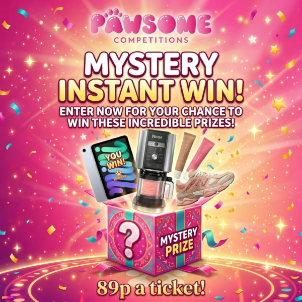 INSTANT WIN – MYSTERY PRIZES WITH END PRIZE❓📦