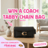 WIN A Coach Tabby Chain Bag