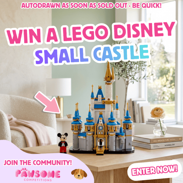 AUTODRAW – WIN A LEGO SMALL DISNEY CASTLE