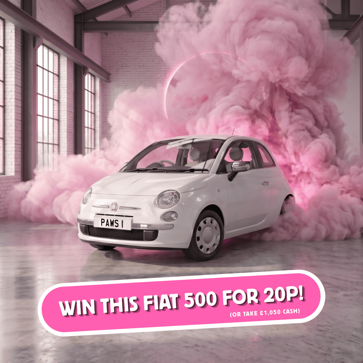 WIN THIS FIAT 500 🚗