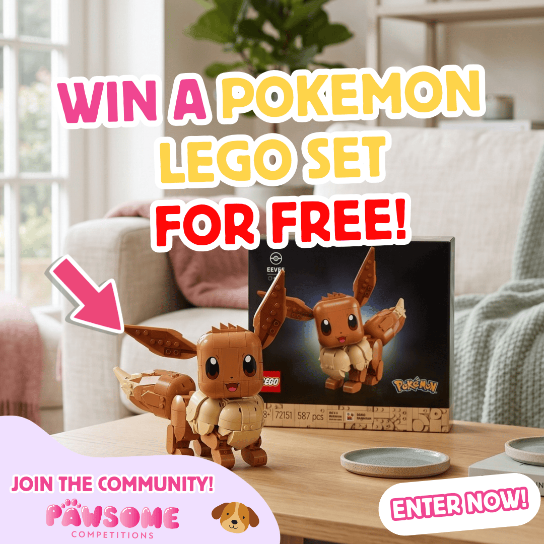 FREE ENTRY – POKEMON EEVEE LEGO SET ✨