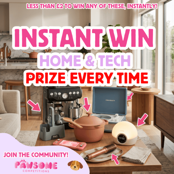 INSTANT WIN – HOME AND TECH – PRIZE EVERYTIME
